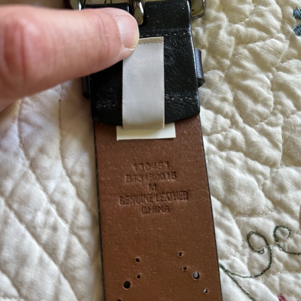 20% OFF BUNDLES! Fossil Leather Belt w/Metal. Bronze/Brown/Black. Women’s M - Picture 11 of 11